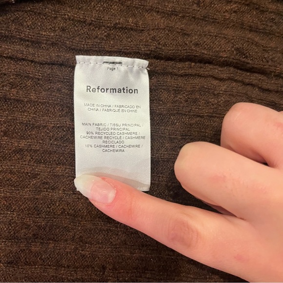 Reformation cashmere mid-length dress! - Picture 12 of 12